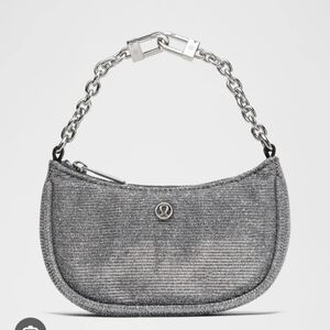 lululemon athletica Silver Chain-Handle Shoulder Bag